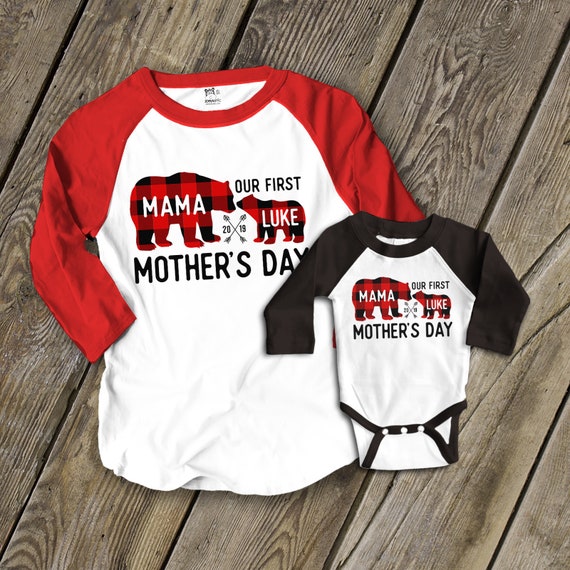 mama baby first Mothers Day | buffalo 