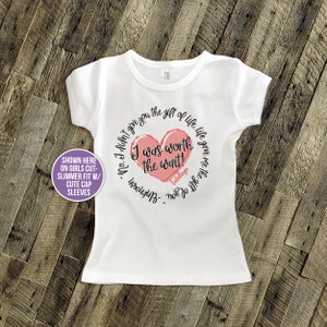 I Was Worth the Wait heart adoption quote bodysuit personalized bodysuit announce an adoption or makes a great gift MADT1-003girl image 2