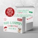 christmas eve box kids treat box christmas eve gift from elf to kids gift from santa christmas eve box christmas eve elf departing letter 