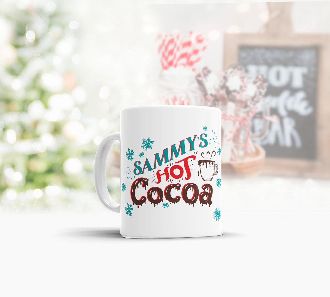 custom hot cocoa mugs
