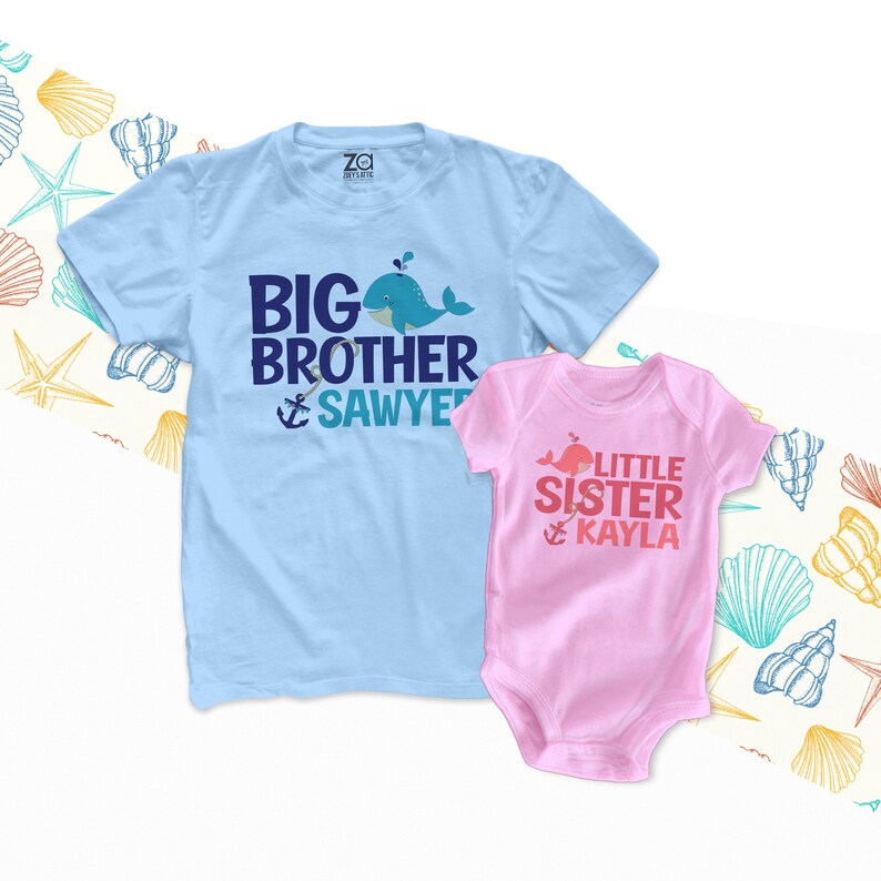 Big Brother Little Sister or Any Brother/sister Combination - Etsy