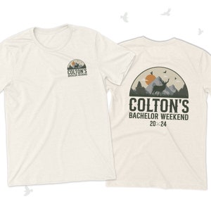 Bachelor party shirt | personalized hunting bachelor party t-shirt | fishing weekend bachelor party unisex tshirt 22BRDL-053