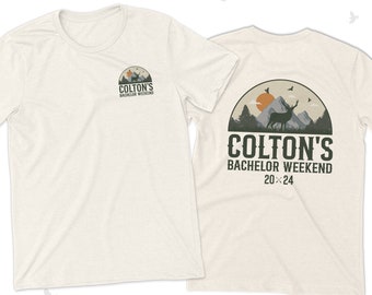 Bachelor party shirt | personalized hunting bachelor party t-shirt | fishing weekend bachelor party unisex tshirt 22BRDL-053