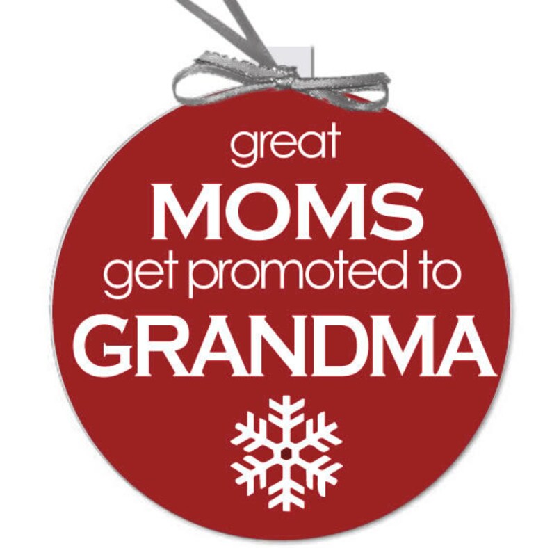 Grandma and Grandpa Christmas Ornaments Set of Two Perfect Etsy