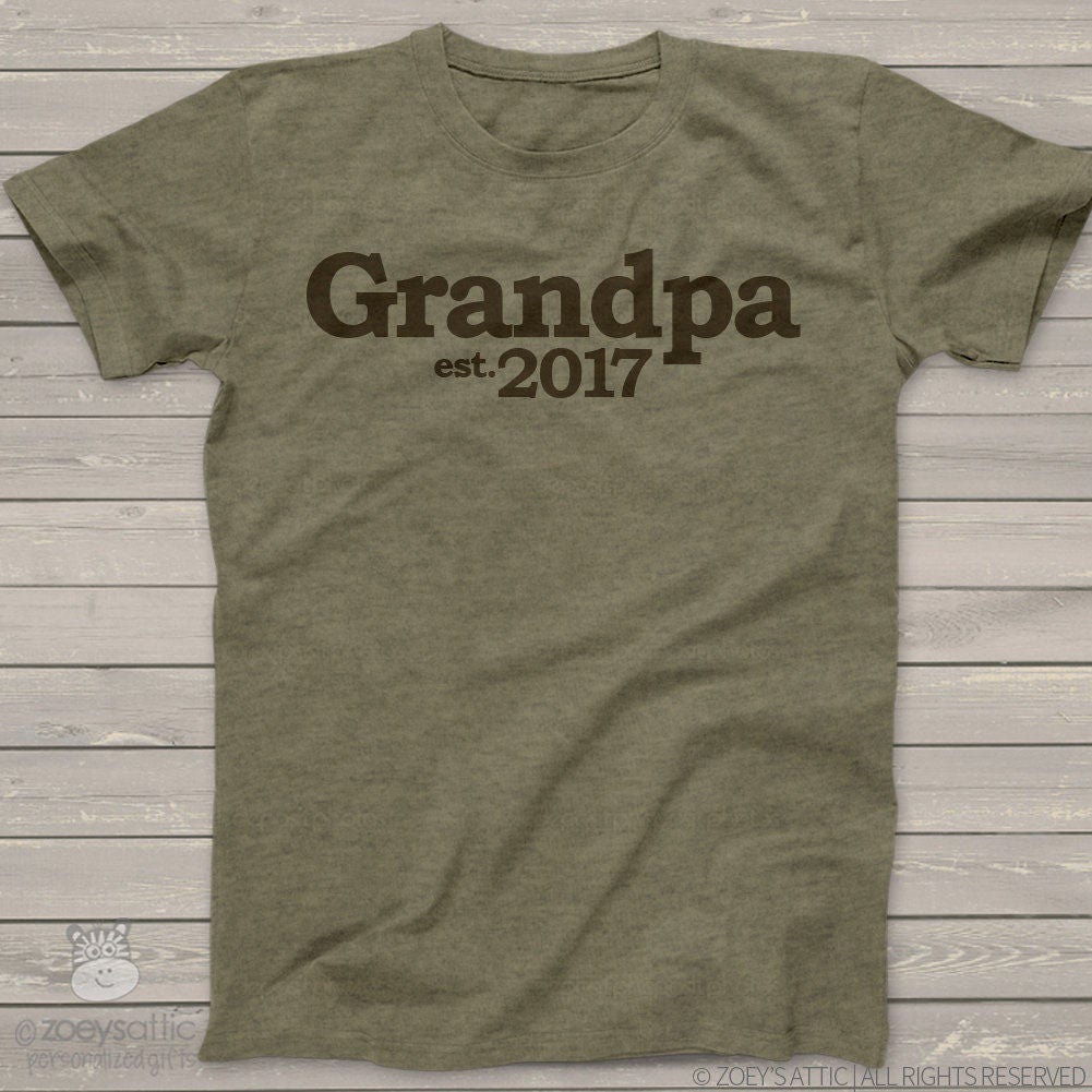 grandpa established t shirt