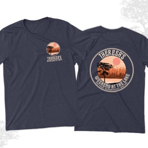 Bachelorette or Bachelor party crew neck shirt | personalized weekend at the lake DARK t-shirt | lake bach unisex shirt 23BACH-007-D