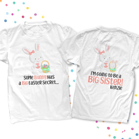 Easter Pregnancy Announcement Shirt Some Bunny Has A Secret Easter Pregnancy Announcement Shirt Some Bunny Has A Secret