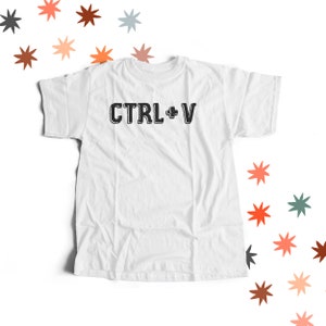 CTRL V add on bodysuit or t-shirt to go with parent/kiddo set 22FD-002-V image 3