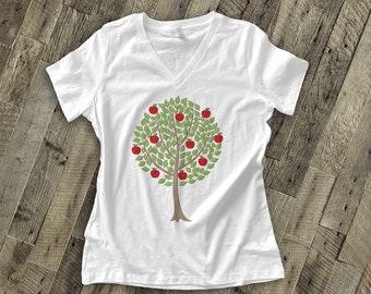 Ensemble t-shirt et body assortis Apple Tree and Fruit Two Dad Son Père