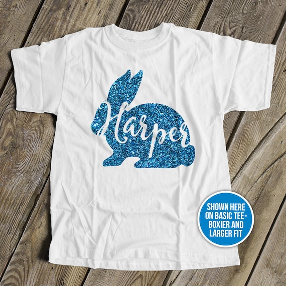 Glitter Easter Bunny Happy Easter Shirt Zoeys Attic Easter Girls Shirt Glitter Easter Bunny Happy Easter Shirt Zoeys Attic Easter Girls Shirt
