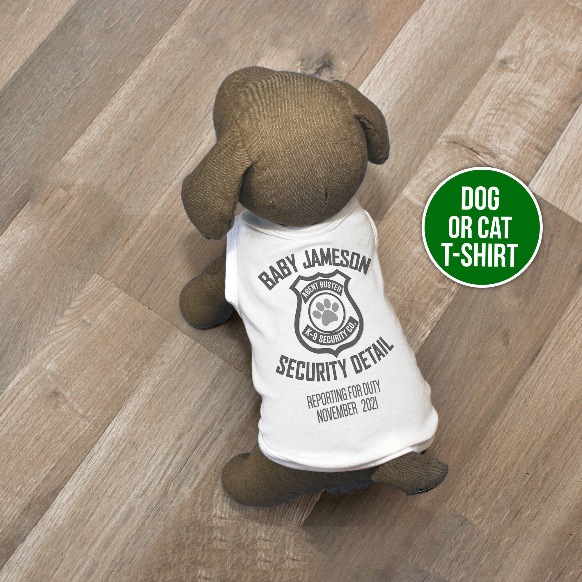 security dog shirt