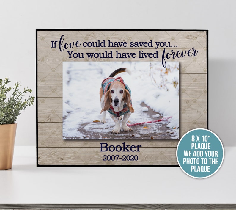 Pet memorial gift pet loss frame loss of beloved pet frame if Etsy