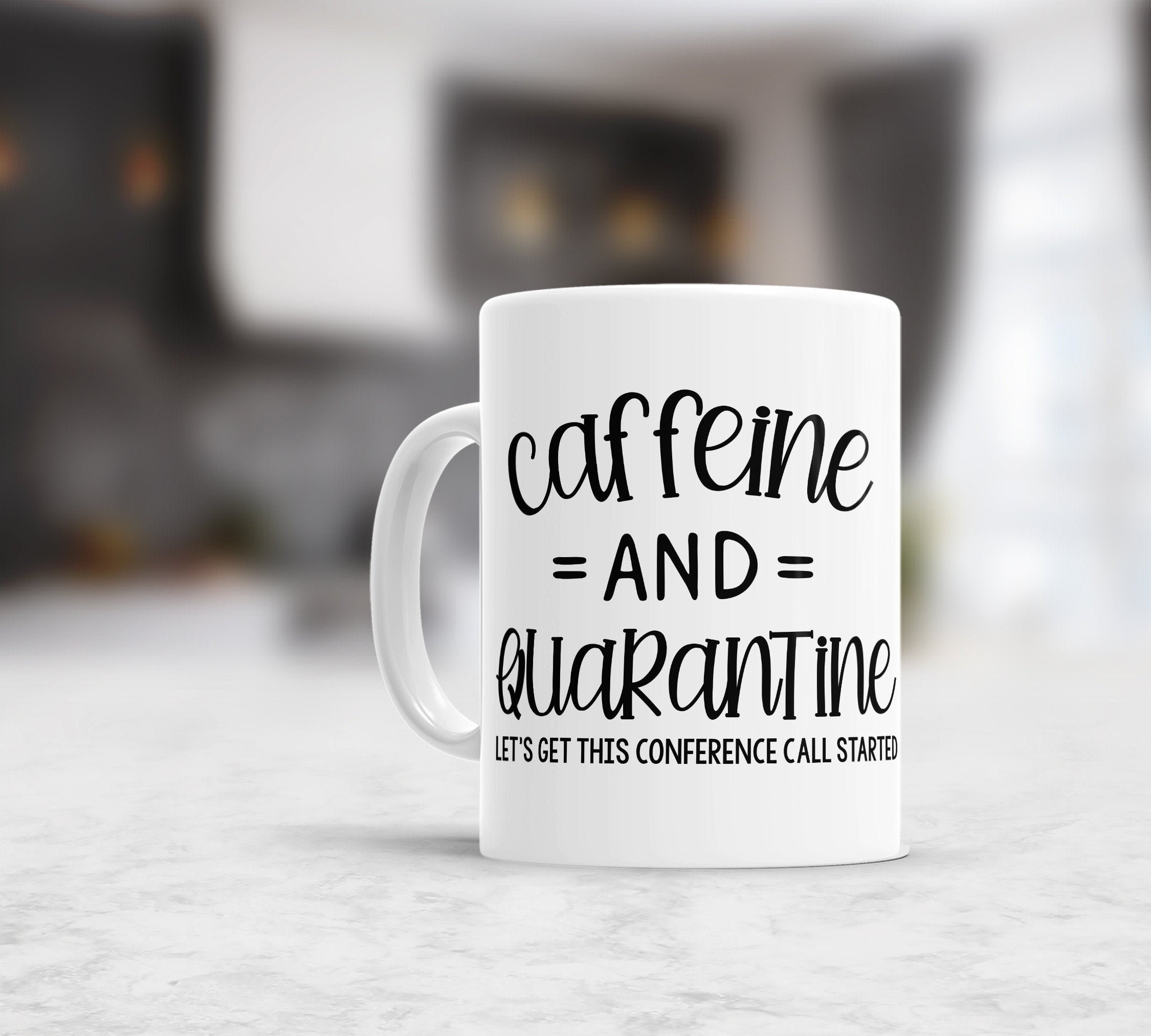 Coffee Mug Funny Caffeine and Quarantine Tea Coffee Mug - Etsy Coffee Mug Funny Caffeine and Quarantine Tea Coffee Mug - Etsy
