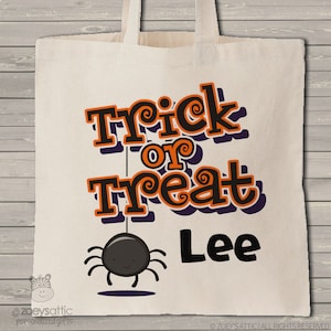Trick or treat bag Halloween bag use every year personalized Halloween theme bag MBAG1-044