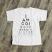 big sister shirt - funny eye chart pregnancy announcement t- shirt MEYE-003 