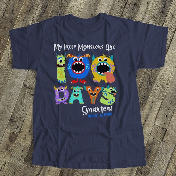 100 day monster shirt