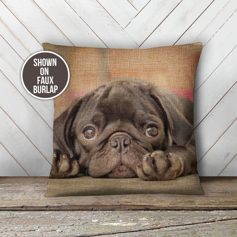 Personalized Pet Photo Pillow Pet Throw Pillow Add Etsy