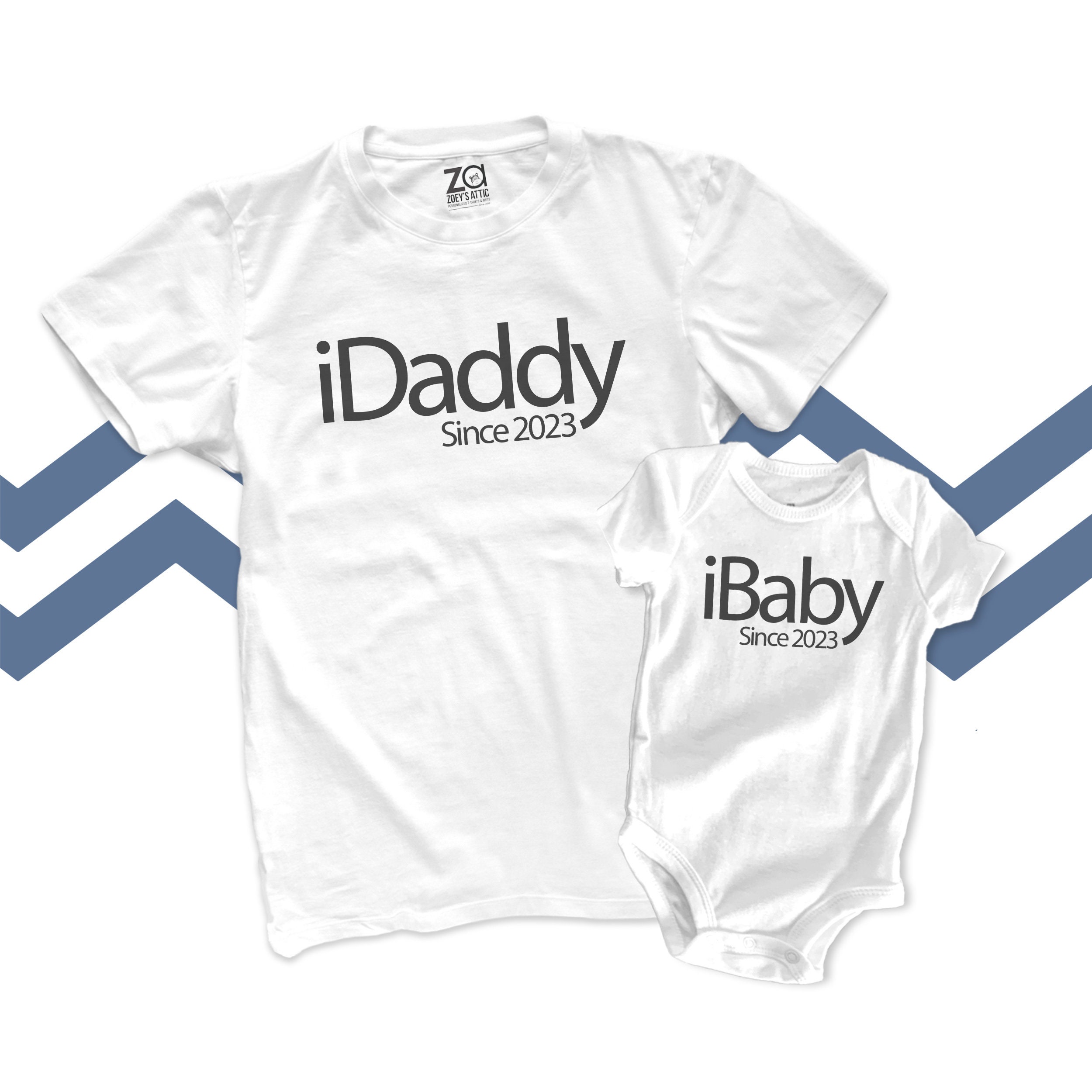 Father & Daughter Matching Set Gift For Dad & Baby Girl Bodysuit & Men's  Shirt man Black Large / baby Black Newborn (0-3M) 