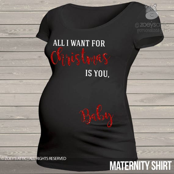 Sparkly All I Want for Christmas Baby 