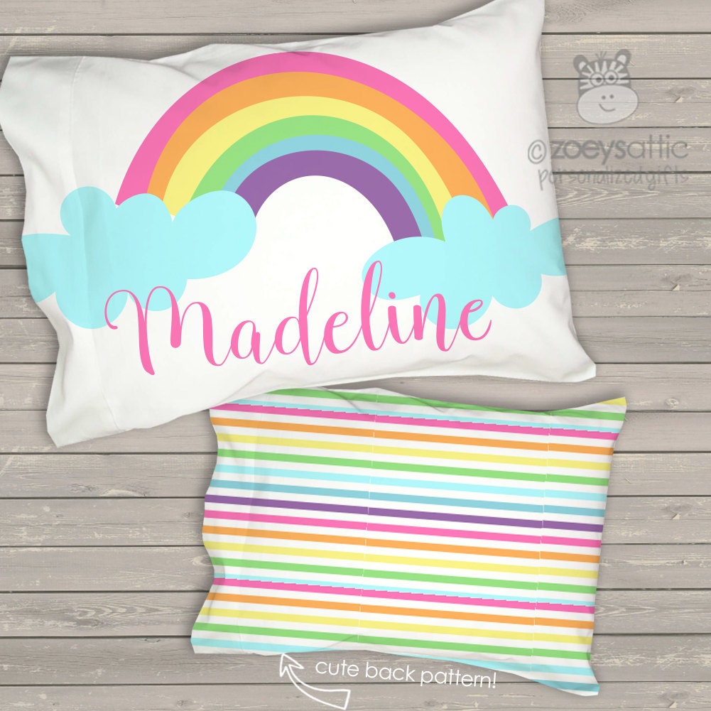 Daycare / Cot Pillow girls pillow bright primary colors Etsy