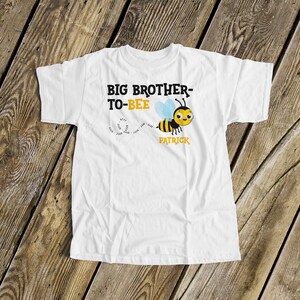 Big brother to bee shirt -  great pregnancy announcement big brother to be t-shirt - MBEE-012