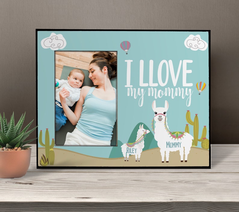 Mom and Kid Frame Mothers Day Frame Love My Mommy Photo Etsy