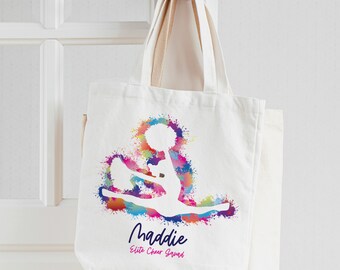 cheer tote bag cheer dance team tote bag cheerleader gift favors tournament cheer team totebags custom personalized cheerleader bags