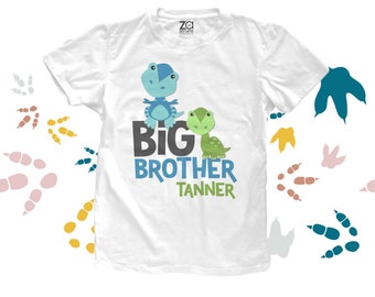 Big brother traditional dinosaur Tshirt MDNO-014