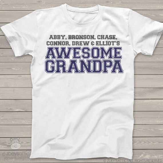 I Don/'t Mean To Be Awesome Grandad Mens Funny T-Shirt Father/'s Day Grandkids