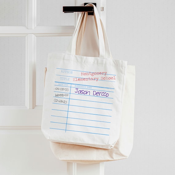 Notebook paper canvas shop tote bag