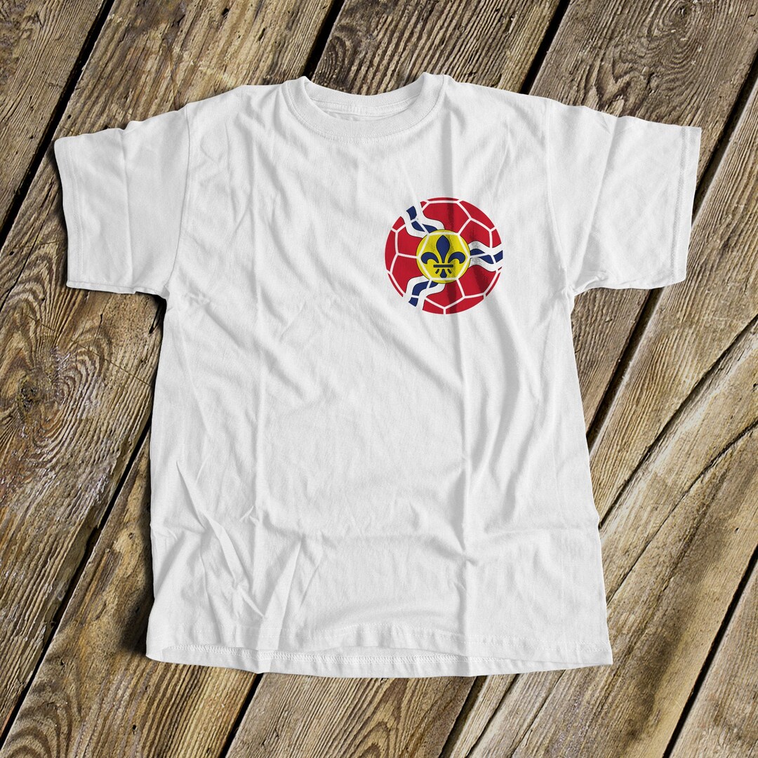 Saint Louis Flag Soccer Shirt | New Team in Town Tshirt | New Soccer ...