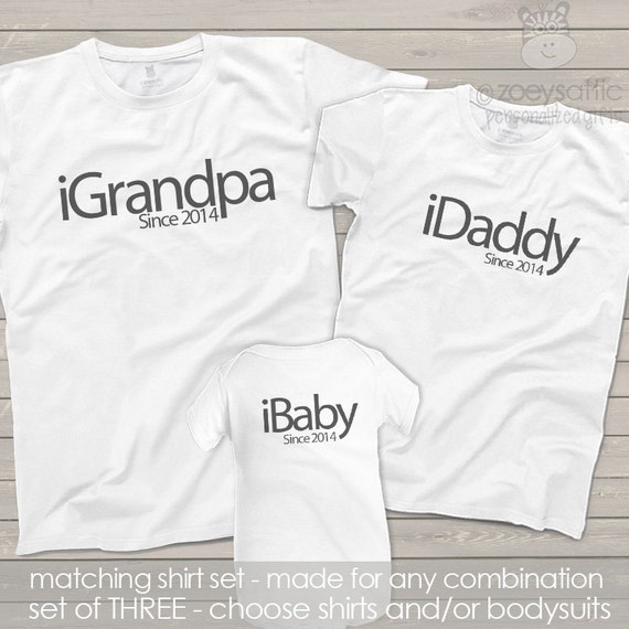 Download Matching Shirts For Dad Grandpa Baby Father S Day Etsy