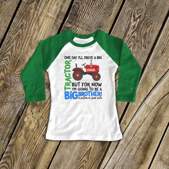 Tractor Big Brother Shirt Colorful One 