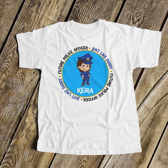 future police officer shirt