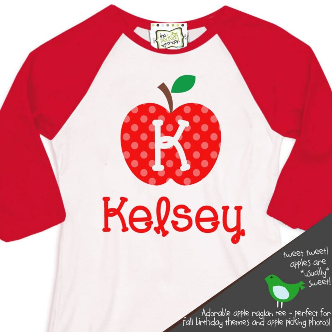 apple picking family shirts
