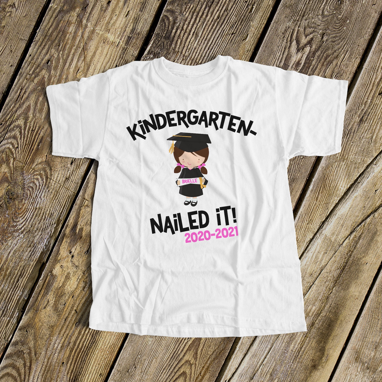 Kindergarten Graduation Shirt Funny Kindergarten Nailed It | Etsy