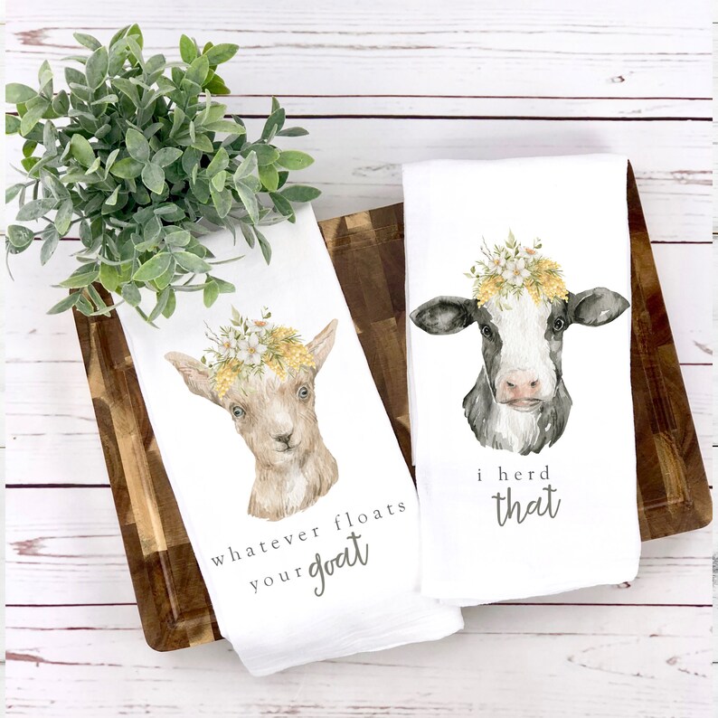 zoeysattic Cotton Tea Towels