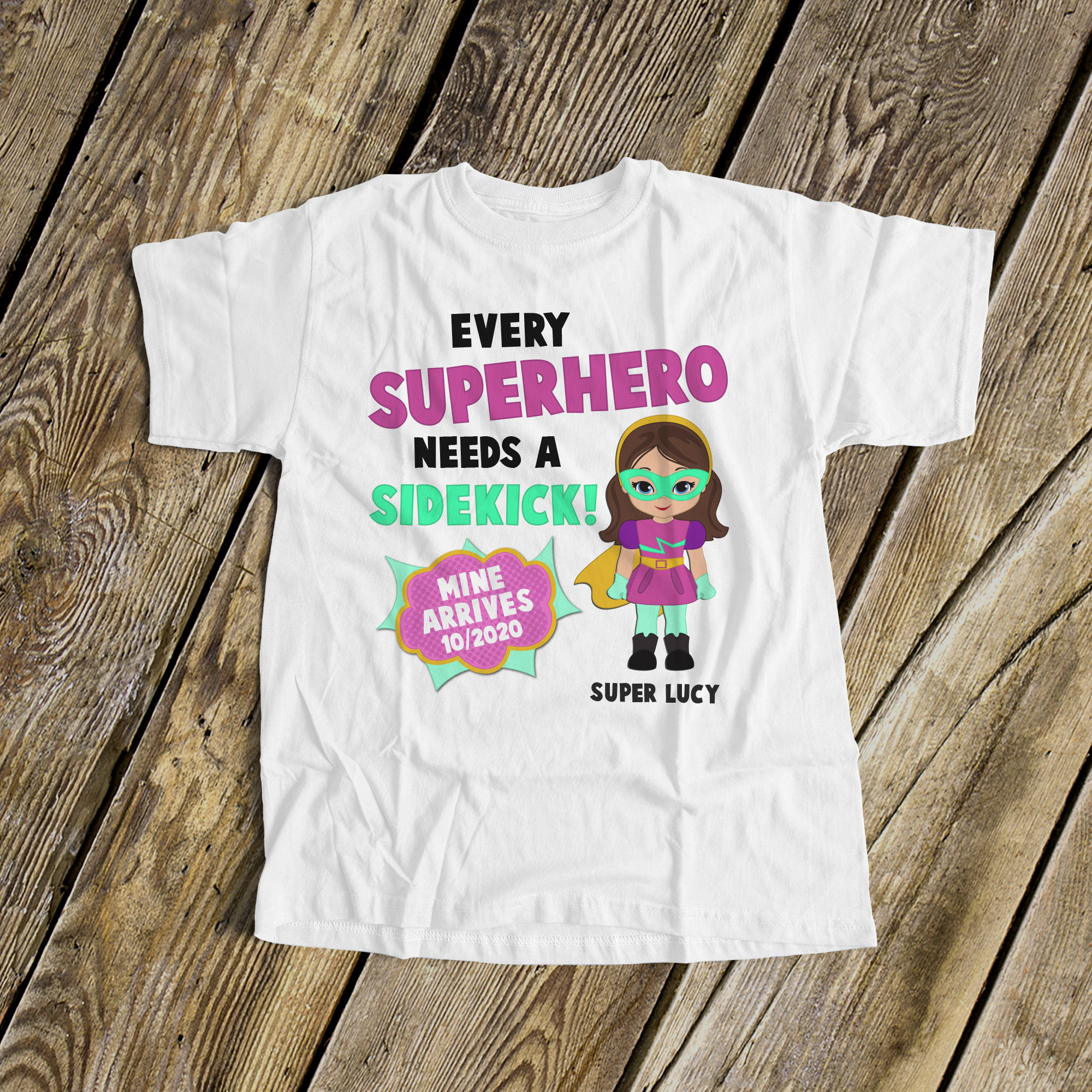 Superhero Big Sister Shirt Big Sister 