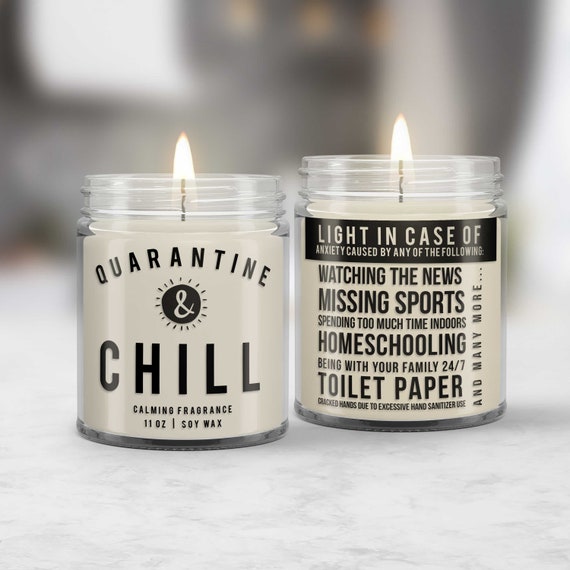 CHILL - 100% Natural Essential Oil Candle for Relaxation