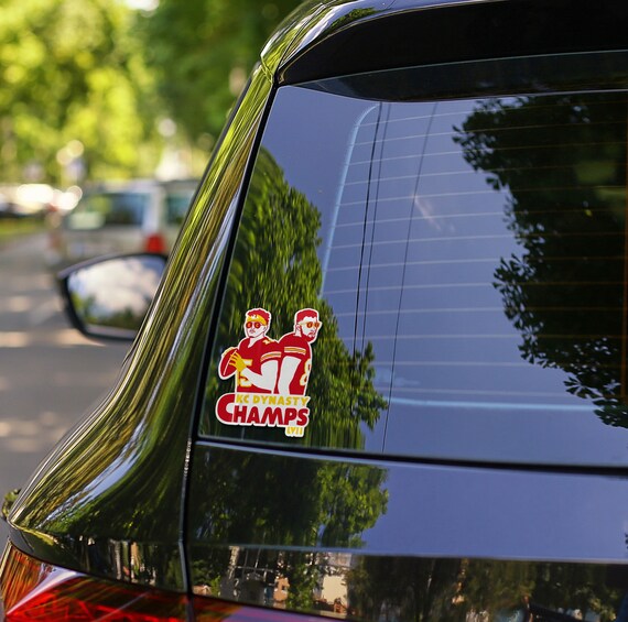 Kansas City Chiefs Sticker Decal Super Bowl Champions Car Truck Window  Laptop