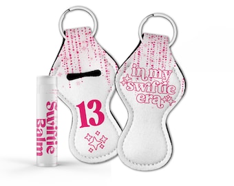 thirteenth birthday era party favors in my birthday era party for fans lip balm holder and lip balm makes a great teenage 13th birthday