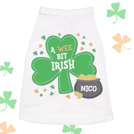 German Wee Bit Irish Funny Shamrock Party Paddys Outfit Gift T-Shirt German Wee Bit Irish Funny Shamrock Party Paddys Outfit Gift T-Shirt