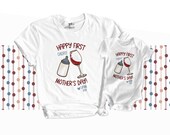 Frst Mother's Day Shrts Elephant Matchng Mom And Baby Shrt And