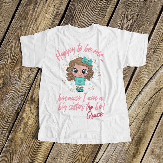 I am a big sister t shirt 2025