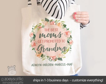 Grandma Bag | Mother's Day Present Tote Bag | the Best Moms Get