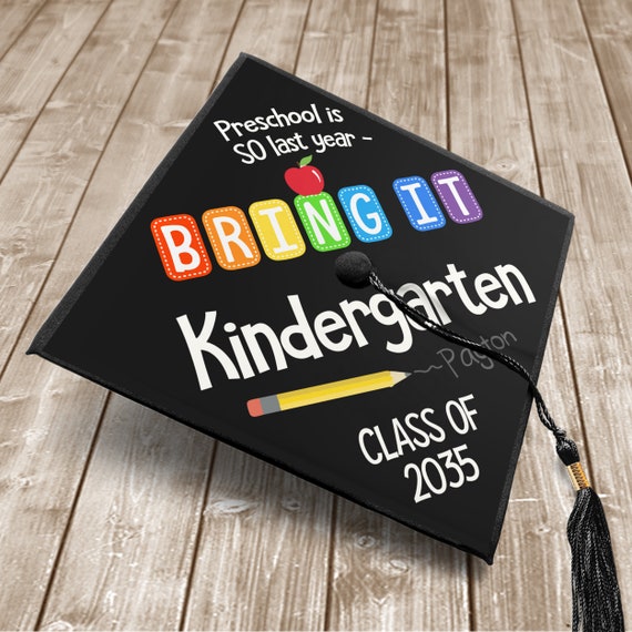 Preschool Graduation Cap Preschool or Any Grade so Last Year Etsy