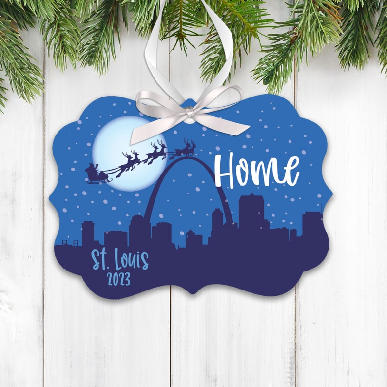 zoeysattic St. Louis Missouri Skyline Ornament
