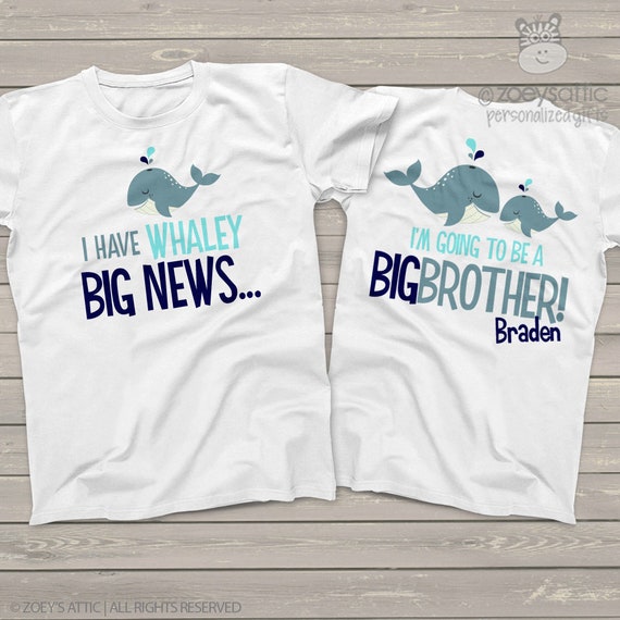 funny big brother announcement shirts