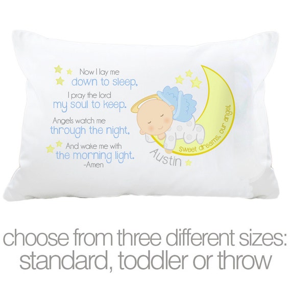 personalized prayer pillow