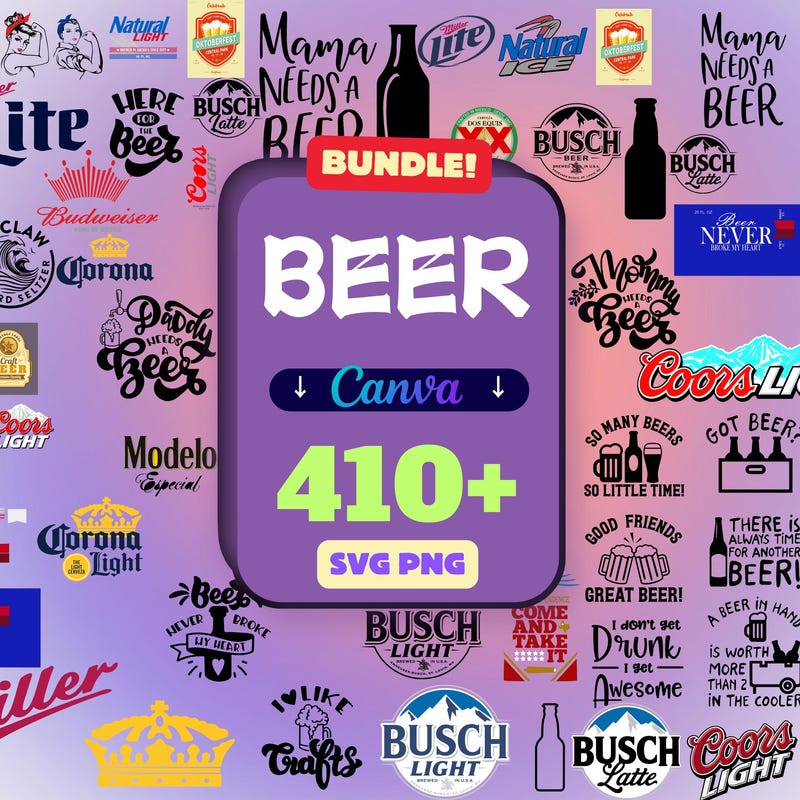 Beer Bottle Svg - Etsy